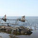 Illustration for article titled These Eerie Kinetic Sculptures by the Sea Would Also Make Electricity